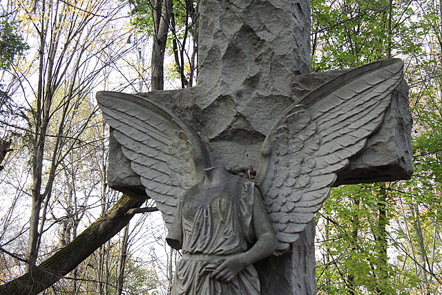 Behind the 'Gates of Hell' Cemetery near Albany, New York