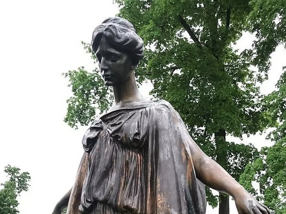 The Weeping Grave of Oak Hill Cemetery in Southern Michigan